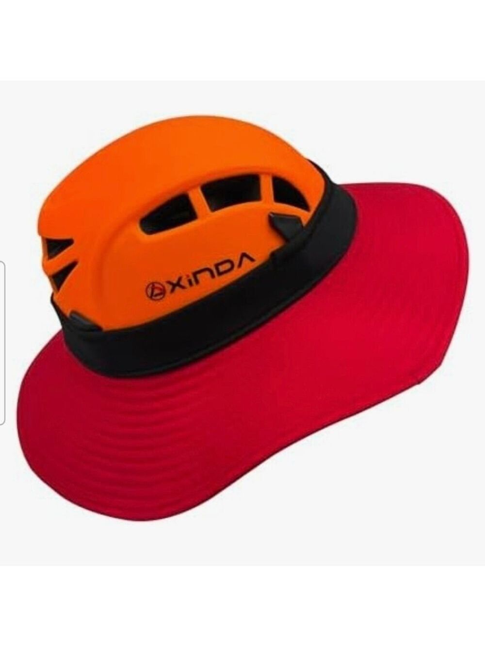 Climbing Helmet Sunshade Safety Sun Protection Work, Weiking The Rescue Team Red